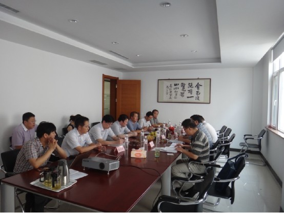 青島市發(fā)改委協(xié)同省里相關部門領導蒞臨我公司指導工作，并深入調研
