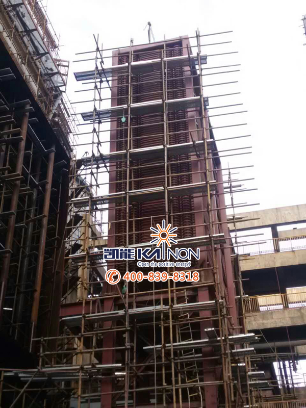 凱能濕電再熱器現(xiàn)場