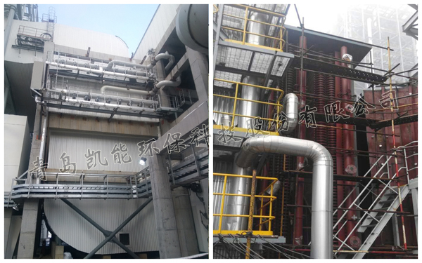 濕電再熱器現(xiàn)場