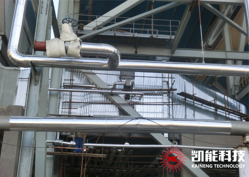 電廠低溫省煤器項目現場