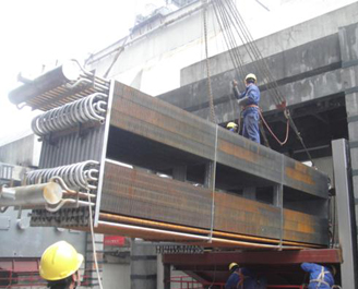 三門峽華陽發(fā)電低溫省煤器項(xiàng)目建設(shè)